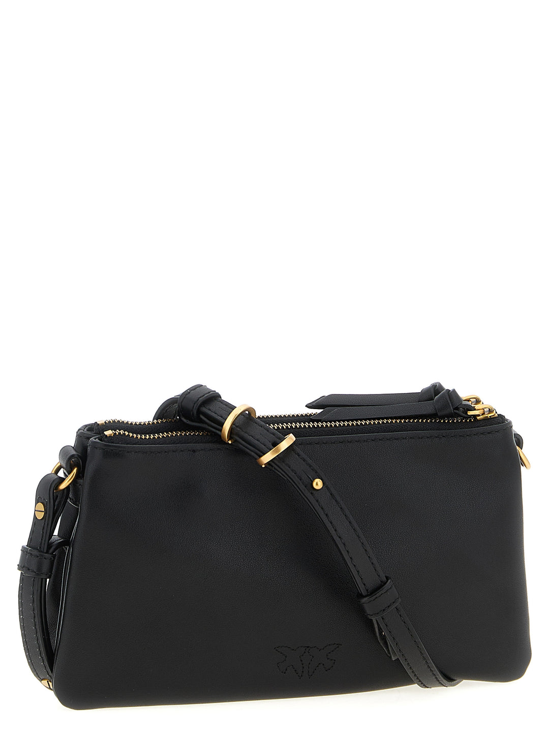 Pinko Double Borse a Tracolla - Nero | 821c3d0aa4aaeb2bbf7a640856301ebcc630bbbd