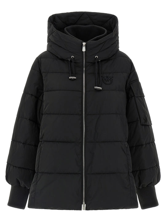 Crusca Puffer Jackets Nero