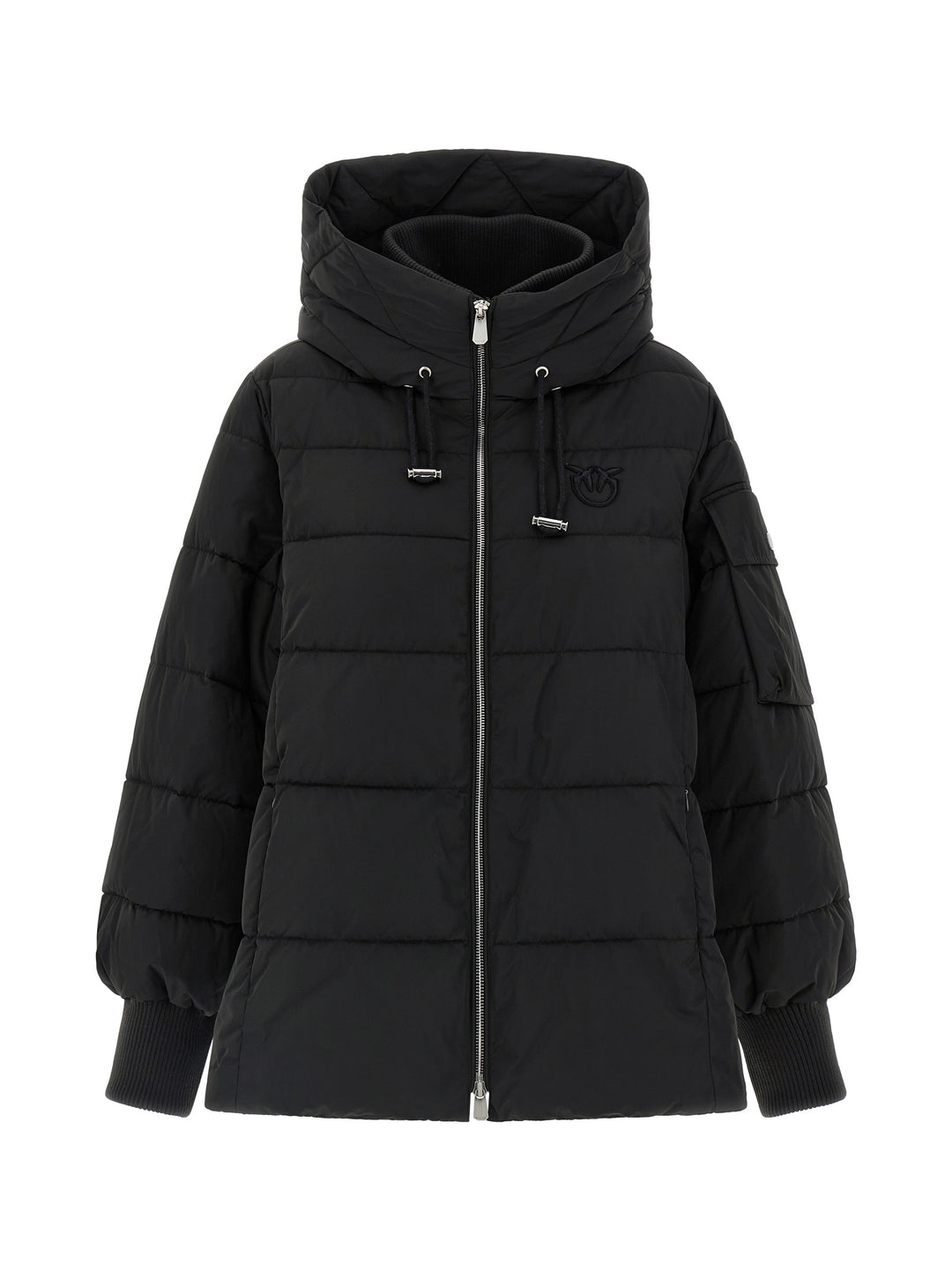 Pinko Crusca Puffer Jackets - Nero | e7071d260644f2ad8167f8bf04de289d55e59979