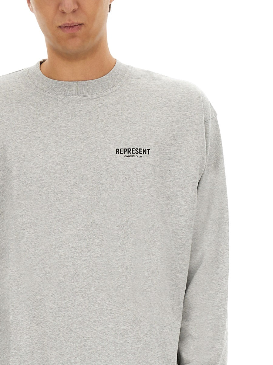 Represent T shirt - Grigio | Wanan Luxury