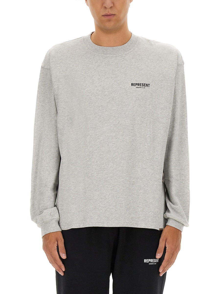 Represent T shirt - Grigio | Wanan Luxury