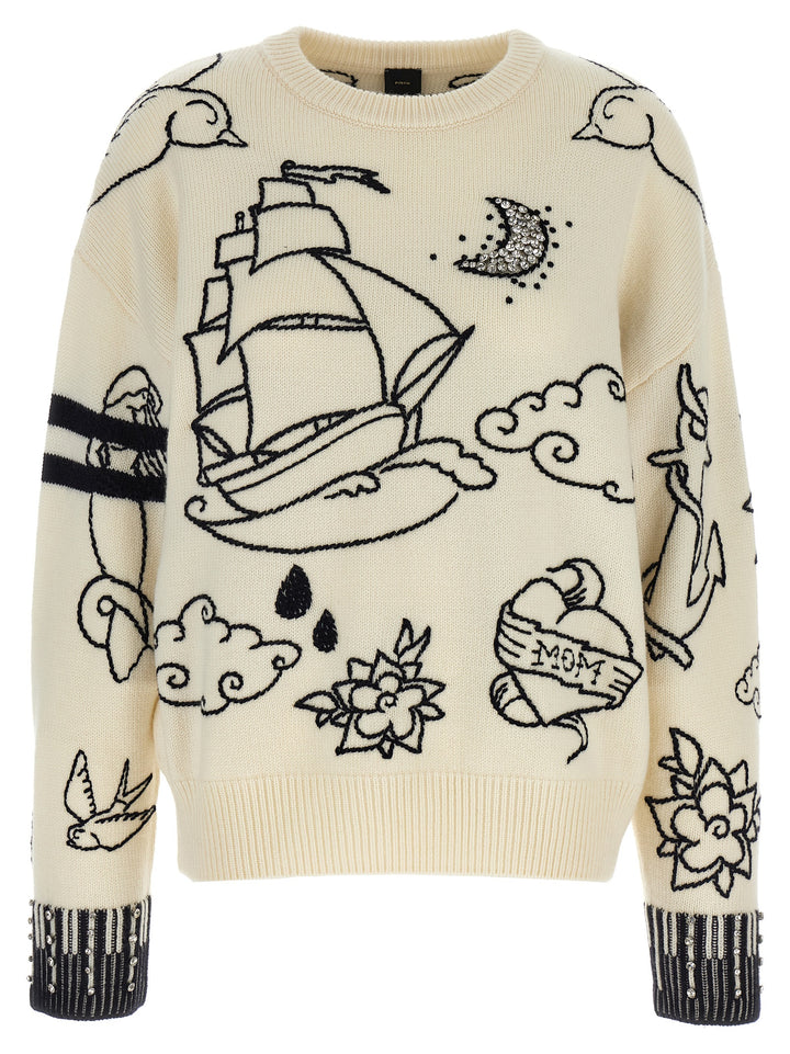 Pinko Andros Maglioni - Multicolor | 7f83a80fe152351afb6b3d898c299bdf625f7a66