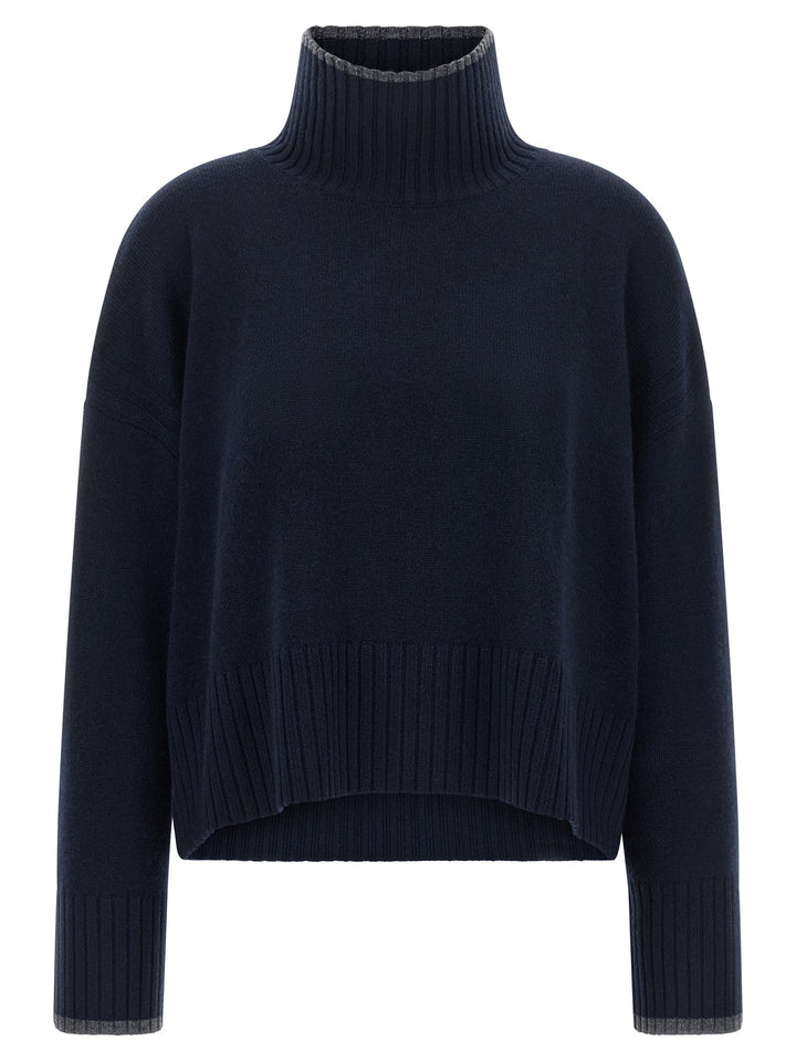 Pinko Turtle-Neck Sweater Maglioni - Blu | bed8b69ddcfee9e8dab5ce83e17371f8ccea079c