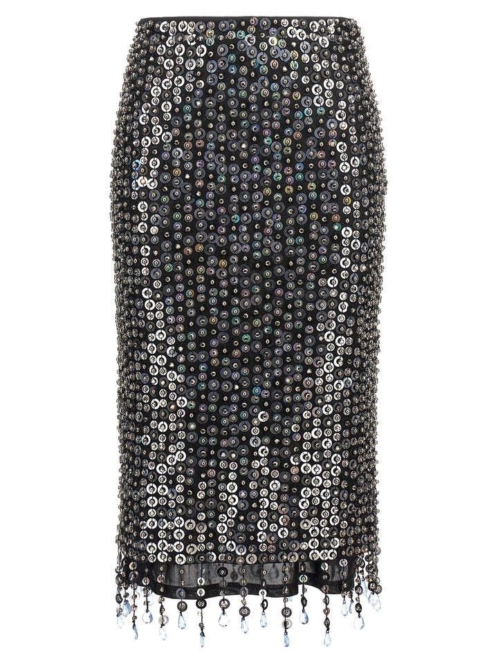 Pinko Passaparola Gonne - Blu | df77a80cc1baff3b4a2022bbbc5ba6616885f031