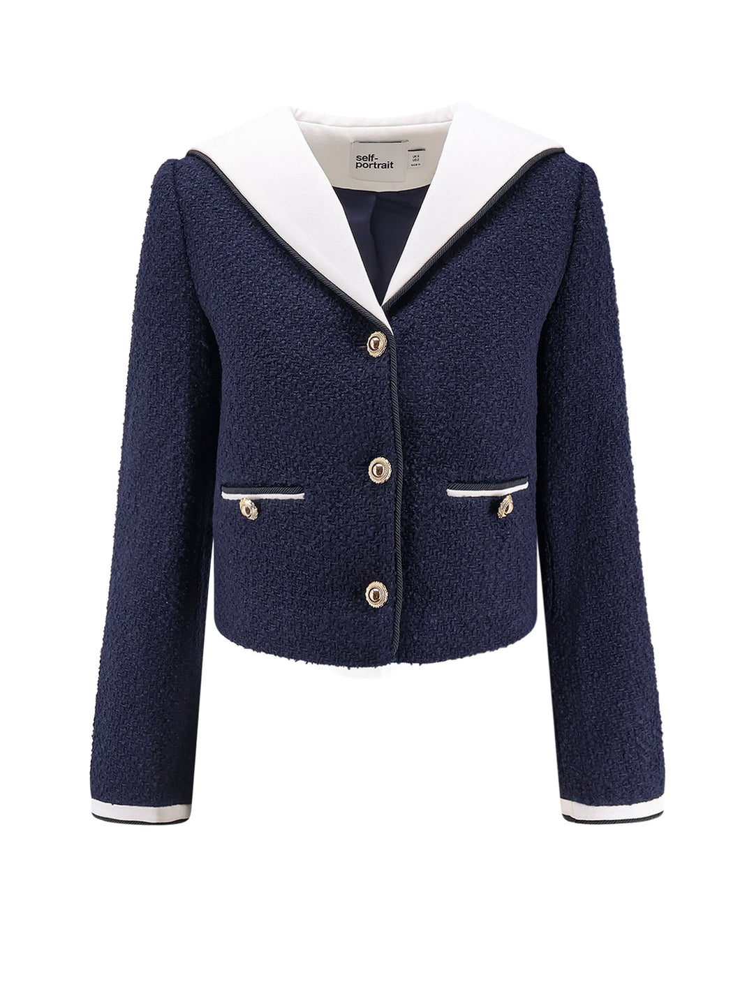 Self Portrait Jackets - Blue and green | eb7b0d7243cf77611ee6c86926b9a71300f6d1d3