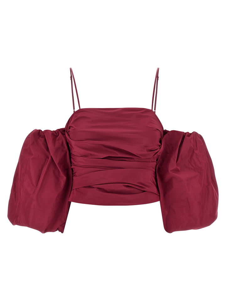 Pinko Pallottoliere Top - Bordeaux | 7c5f9a3e47db231655f1efae80b2b43a493f4c28