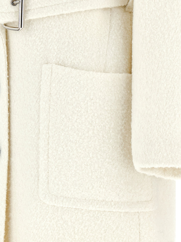 Pinko Cerfoglio Trench e Impermeabili - Bianco | 6d4e249498068e5d7f31752b9ba00ed39fb52637