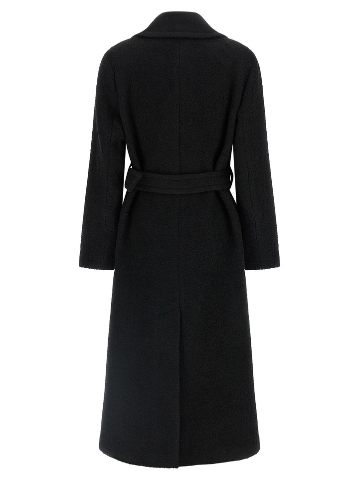 Pinko Cerfoglio Trench e Impermeabili - Nero | 1164c4e80c6b5cf0718b2d669b397e8fbca21ddb