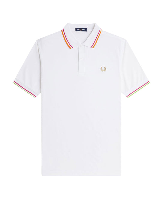 On Court Twin Tipped Recycled Polyester Polo Shirt
