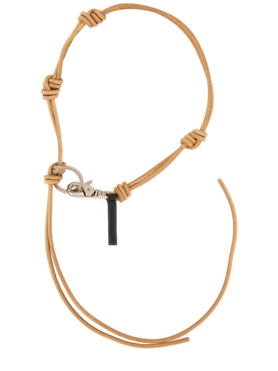 Our Legacy Portachiavi - Marrone | Wanan Luxury