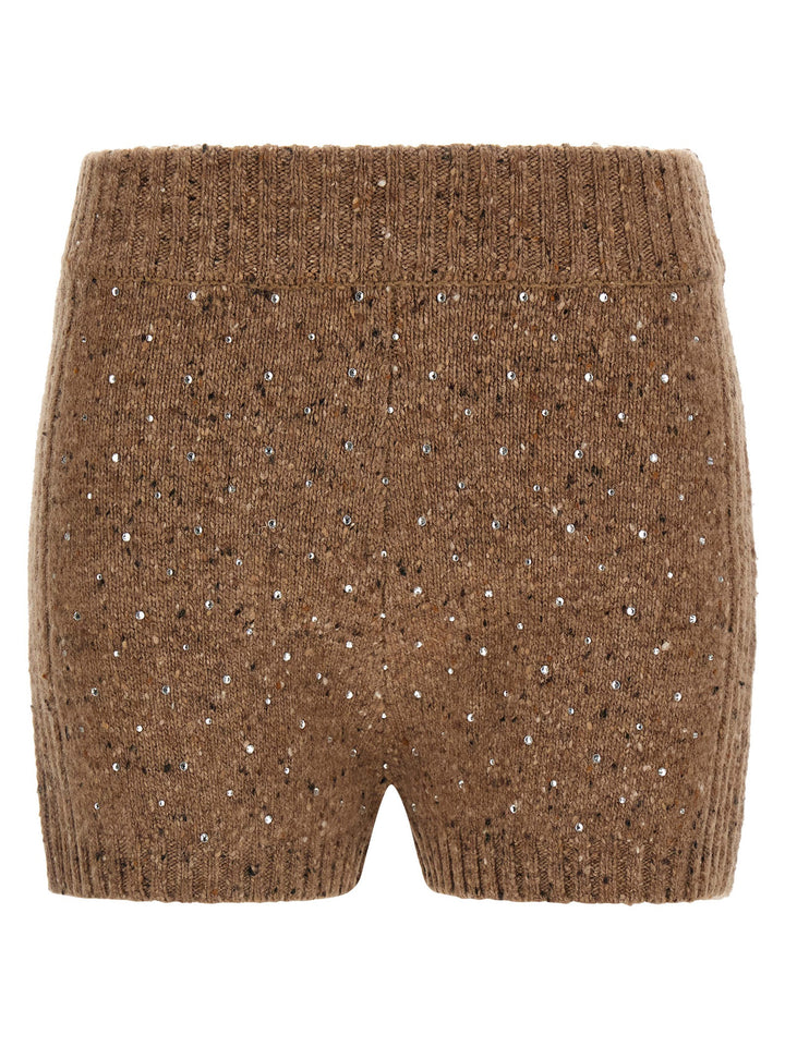 Pinko Wool Shorts Bermuda e Short - Beige | 8d8e355da9fb97f16b5f17aefdbcb6d39fa3371f