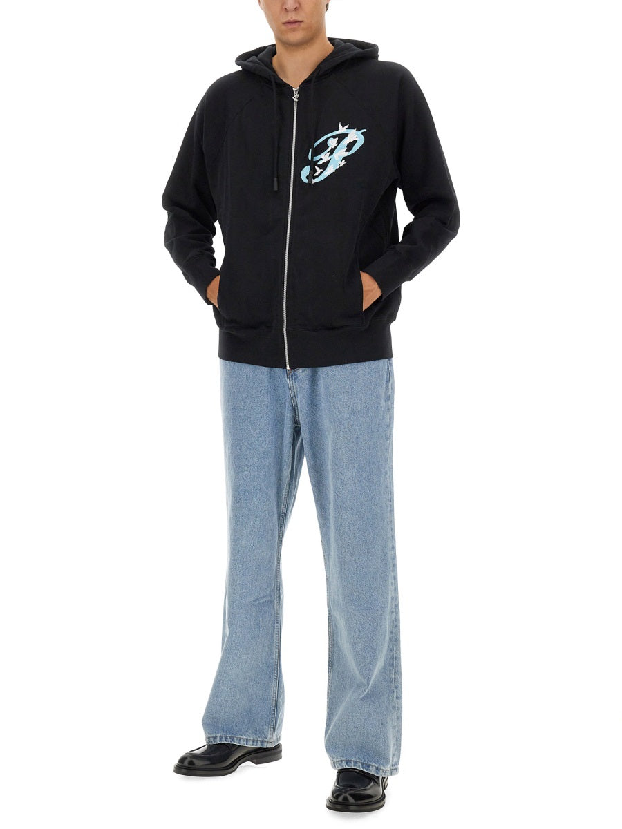 3.PARADIS Felpe - Nero | Wanan Luxury