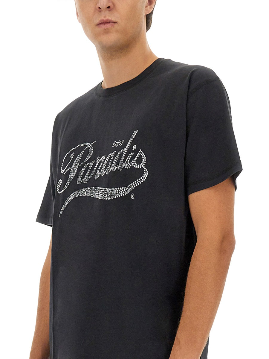 3.PARADIS T shirt - Nero | Wanan Luxury