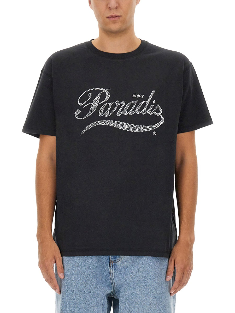 3.PARADIS T shirt - Nero | Wanan Luxury