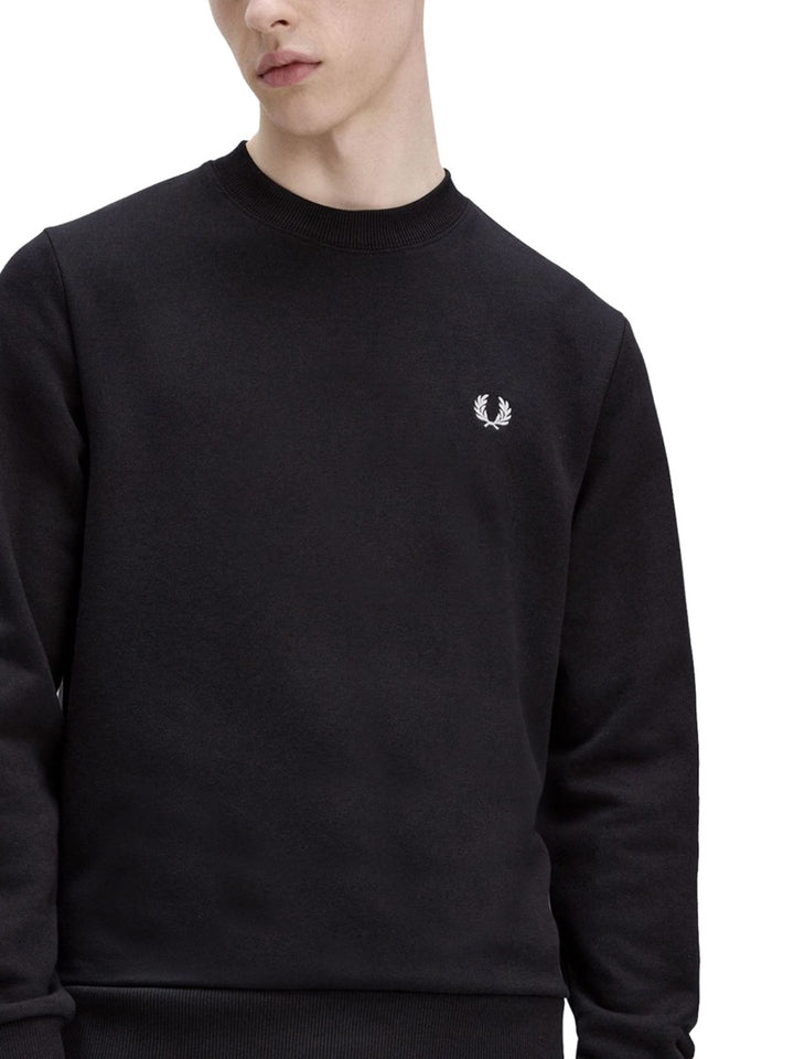 Fred Perry Felpe - Nero | Wanan Luxury