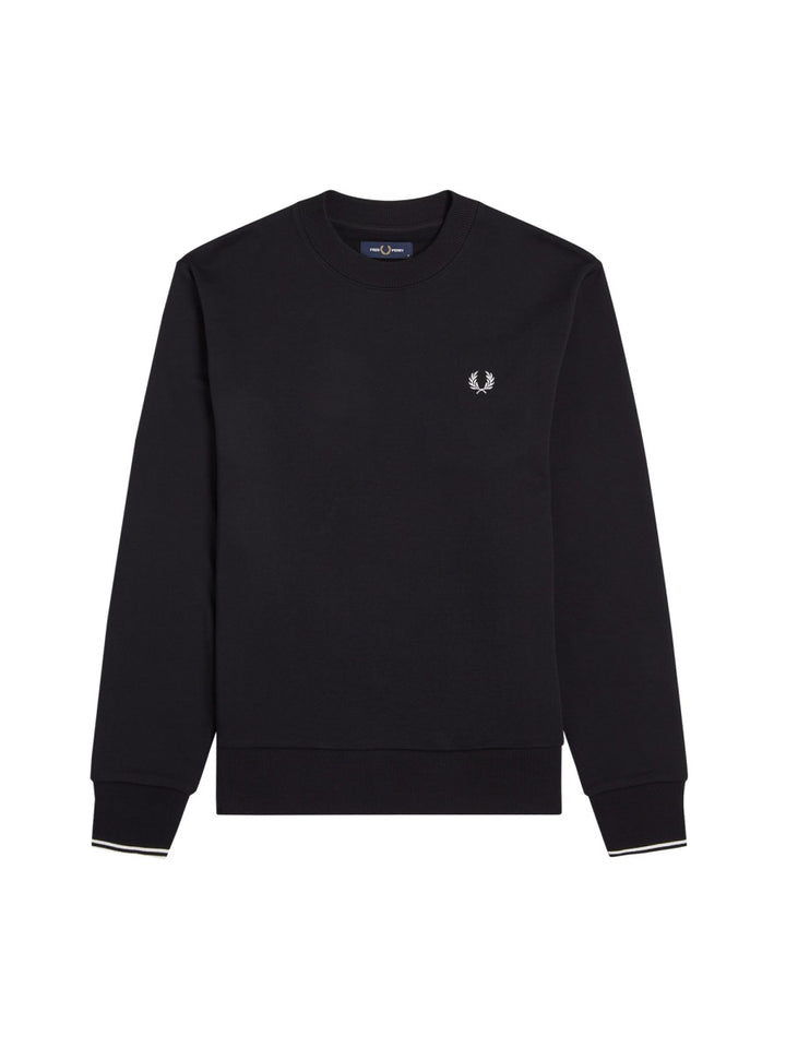 Fred Perry Felpe - Nero | Wanan Luxury