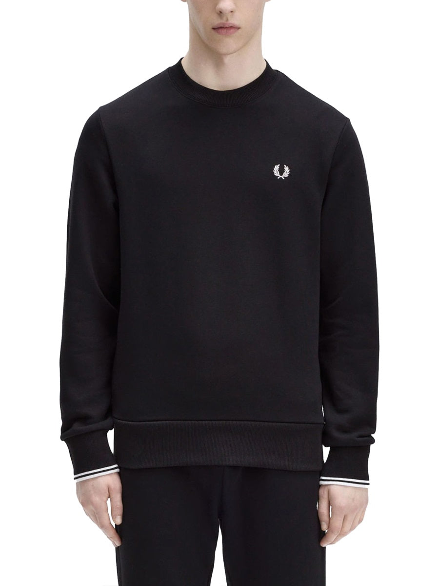 Fred Perry Felpe - Nero | Wanan Luxury