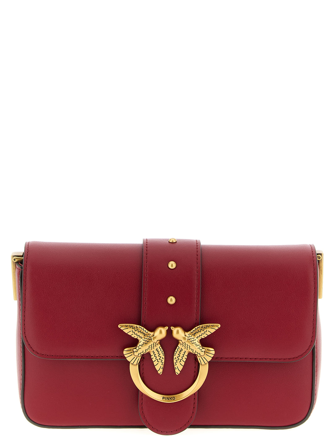 Pinko Mini Love Slouchy Borse a Spalla e Tracolla - Rosso | 97a989be6f190f9daf0742d77213726133b2f566