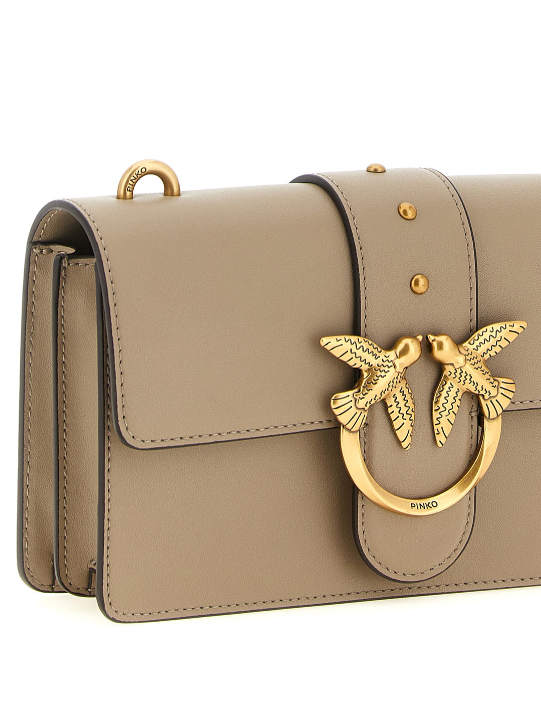 Pinko Love One Borse a Tracolla - Grigio | 3bf02497c88385c52c9295f7a3730eec669d774a