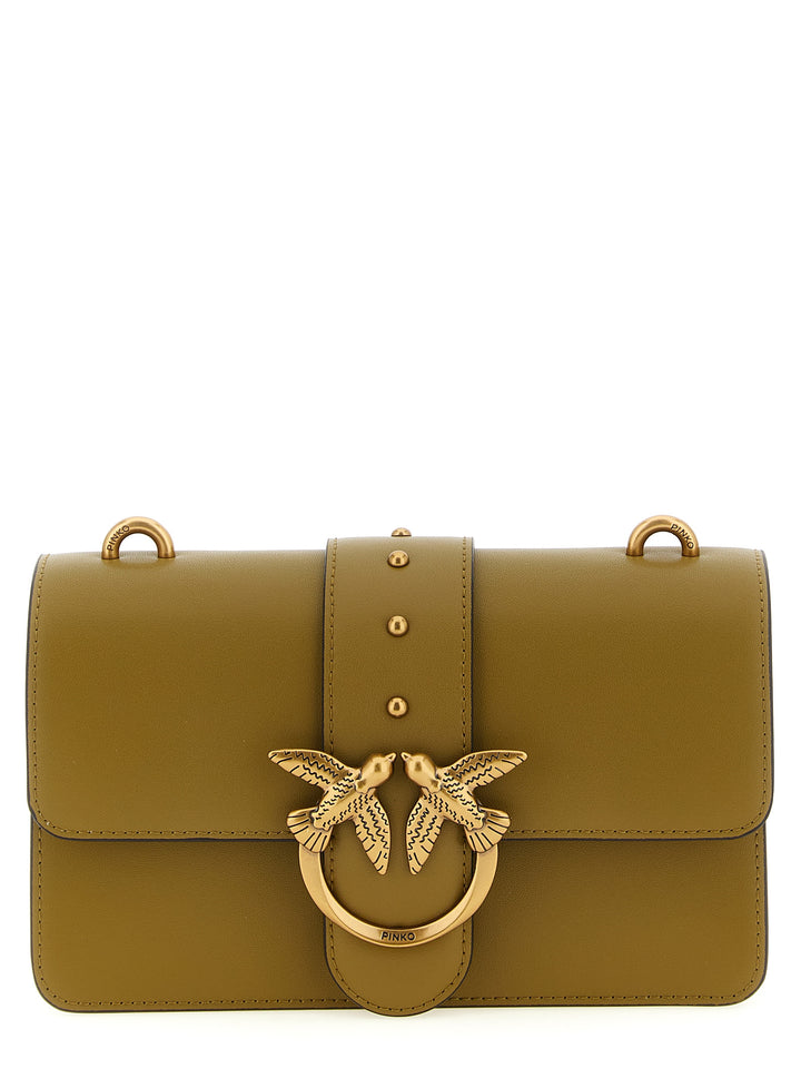 Pinko Love One Mini Borse a Tracolla - Verde | 3a598e8b815018769de9ba3ac843589090021865