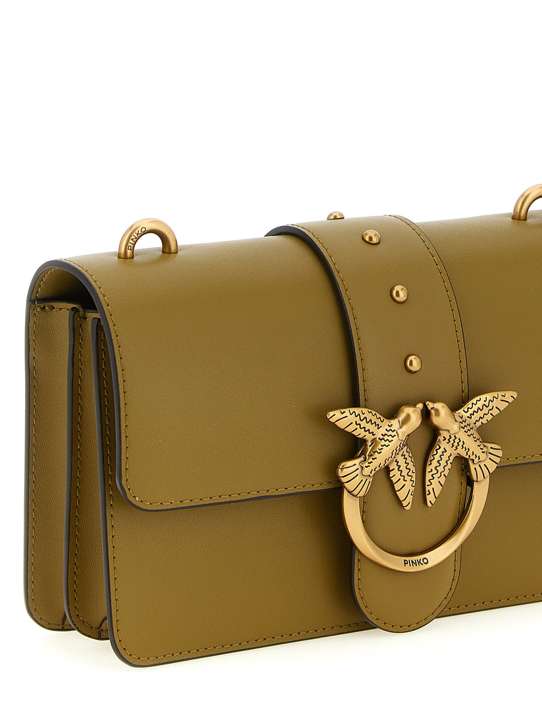Pinko Love One Mini Borse a Tracolla - Verde | 94b4be1158bb52a3b85cc064a44d6c04eafb7c5d