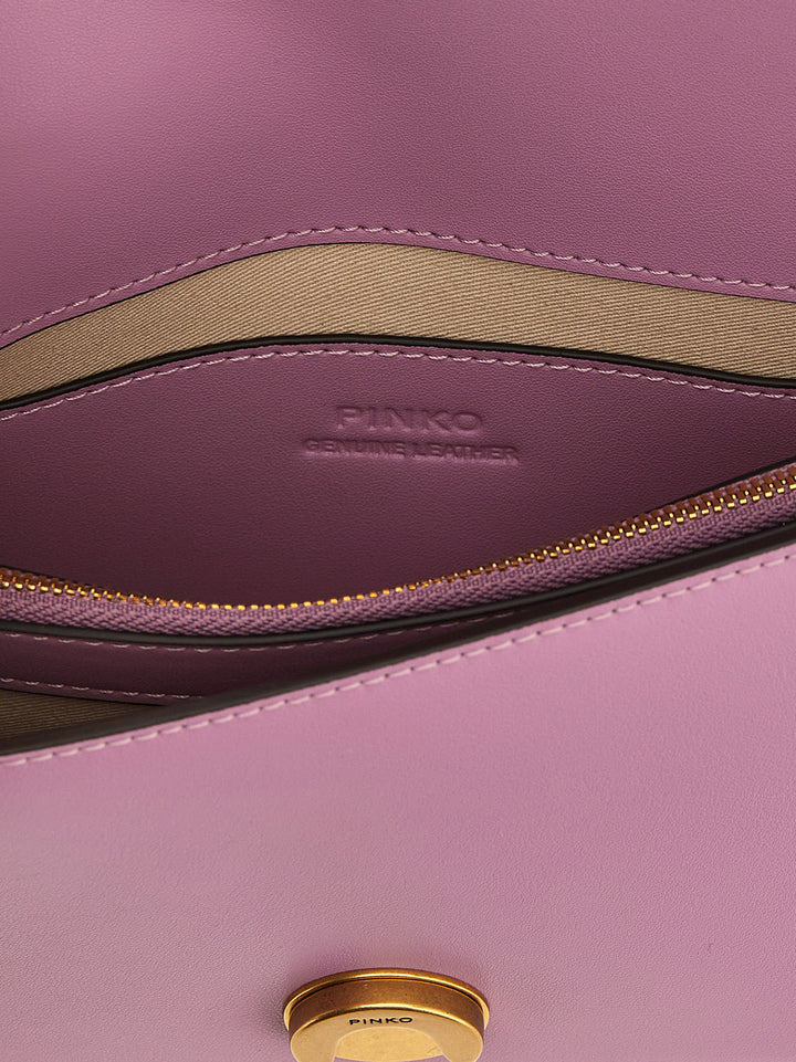 Pinko Love One Mini Borse a Tracolla - Viola | 0785792f20dcc3ffb51ef55bd6de2fb08b9f9eef