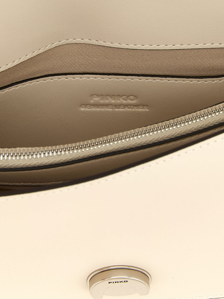 Pinko Love One Mini Borse a Tracolla - Bianco | 8c035bea468cb874191faabce10c475c0d9d49a7