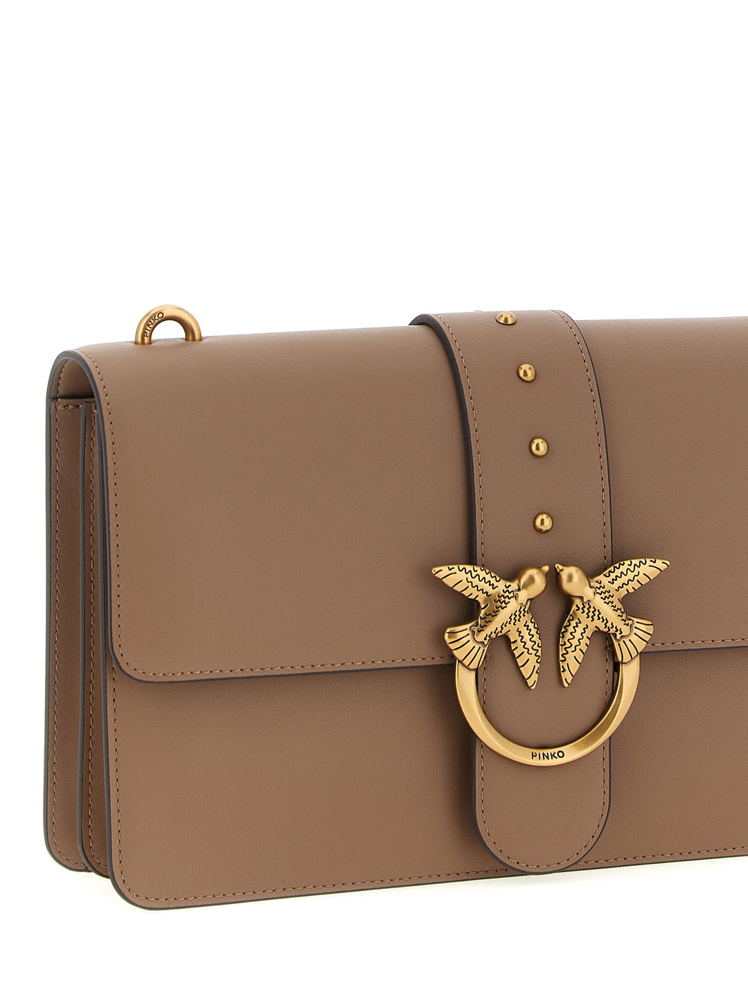 Pinko Love One Classic Borse a Tracolla - Beige | 467aaf4e121743a09f53746767861e985b9fe05b