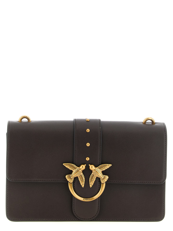 Pinko Love One Classic Borse a Tracolla - Marrone | 29d53031aff071f390174357a1e0809cc673ce67