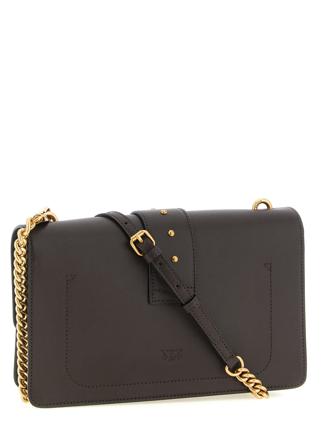 Pinko Love One Classic Borse a Tracolla - Marrone | 1c9647bf5d89f05452944d66662a294a6a796777