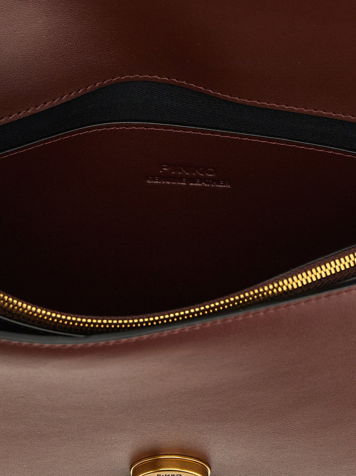 Pinko Love One Classic Borse a Tracolla - Bordeaux | 426b6ac8756829838024e239827c88a45ca3de80