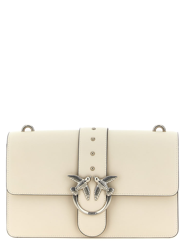 Pinko Love One Classic Borse a Tracolla - Bianco | 71d51e0a7f7bda43a1891b35b50df5e3fc65357a