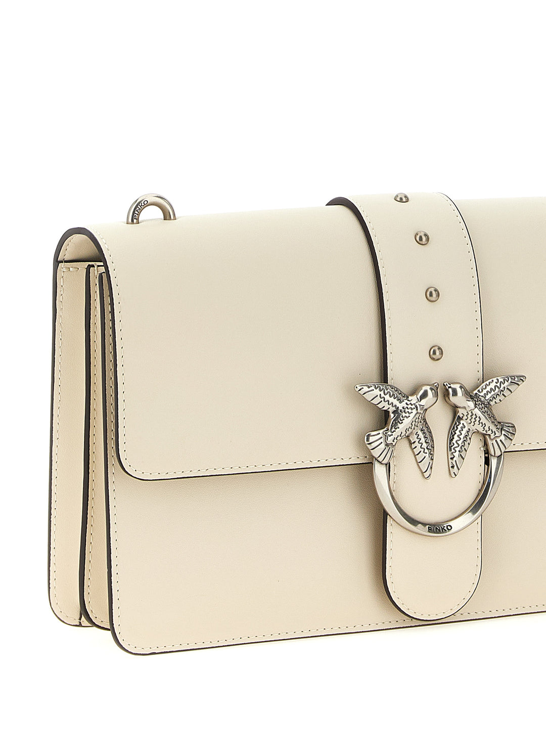 Pinko Love One Classic Borse a Tracolla - Bianco | 9531b6d6bcedea660deb249b2569cf54d01b20dd