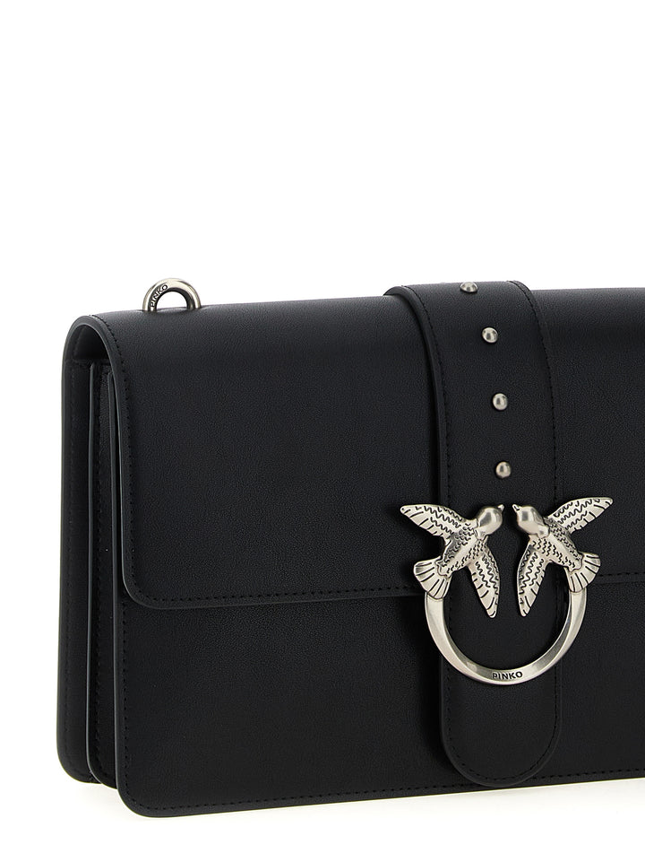Pinko Love One Classic Borse a Tracolla - Nero | 997df80e758e09c0d4a46a21d17f1e8ebdaf2529