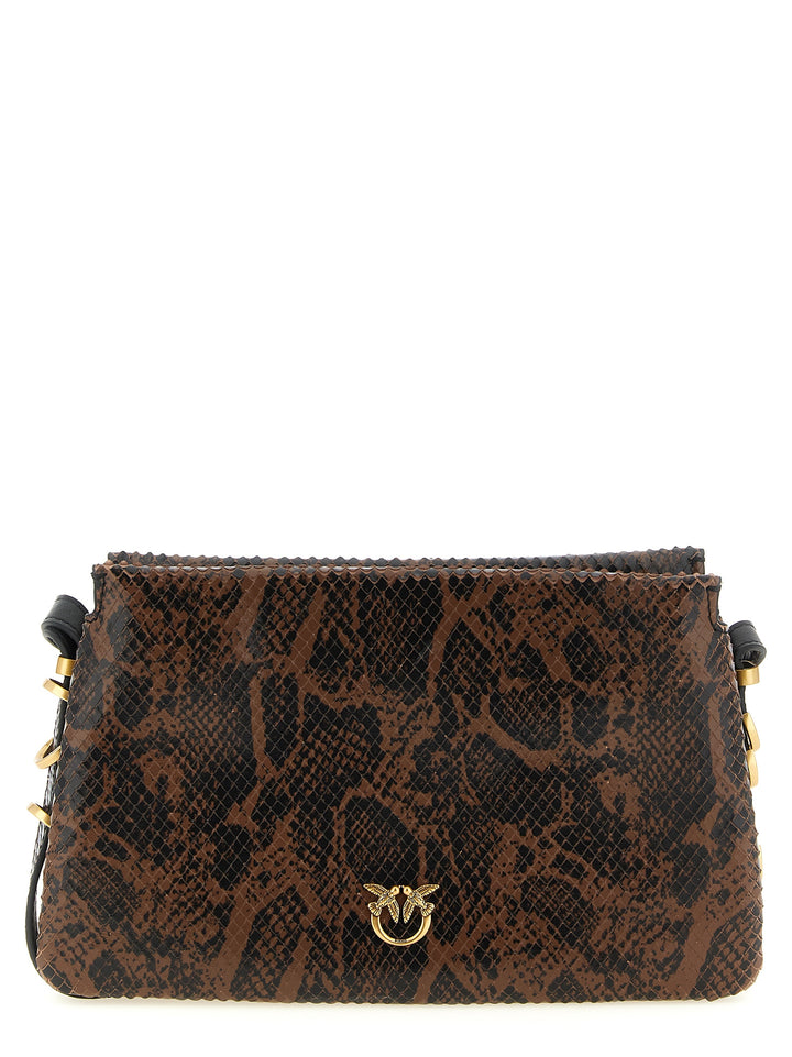 Pinko Love Birds Borse a Tracolla - Marrone | 4e88468dc4ccf6e66fcdbf1415a3aba302e7d9d6