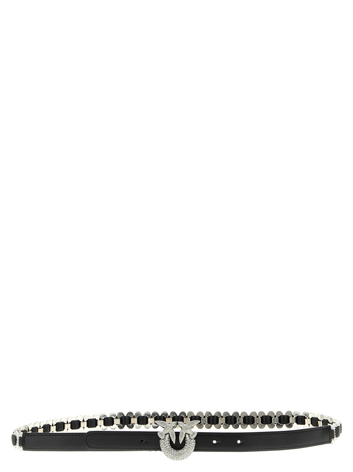 Pinko Love Birds Cinture - Nero | 1888a4b2d61a21c185389f2bd53c50c04e376286