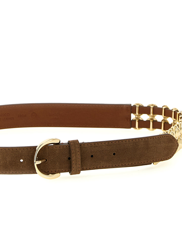 Pinko Love Cinture - Marrone | 3363a05d7284bfa2efcf50fed8f69d3a23c2030e