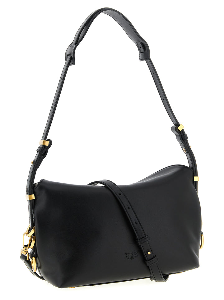 Pinko Saddle Baguette Borse a Spalla e Tracolla - Nero | 2015ecb934f86c239225bf0cf7dea3b8159f6a00