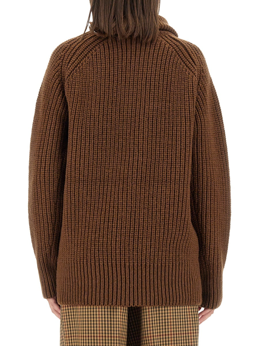 Dries Van Noten Maglioni - Brown | 3161d9fda37f39d926e10ab08e31d3cb6d6997d6