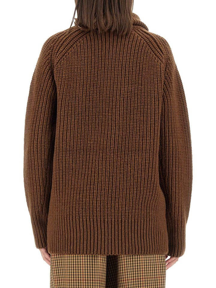 Dries Van Noten Maglioni - Brown | 3161d9fda37f39d926e10ab08e31d3cb6d6997d6