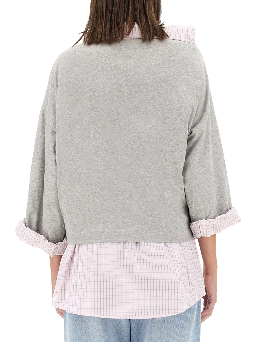 Dries Van Noten Felpe - Grey | 3482d09b3539f18893d52a5432cdf42aa95d4a48