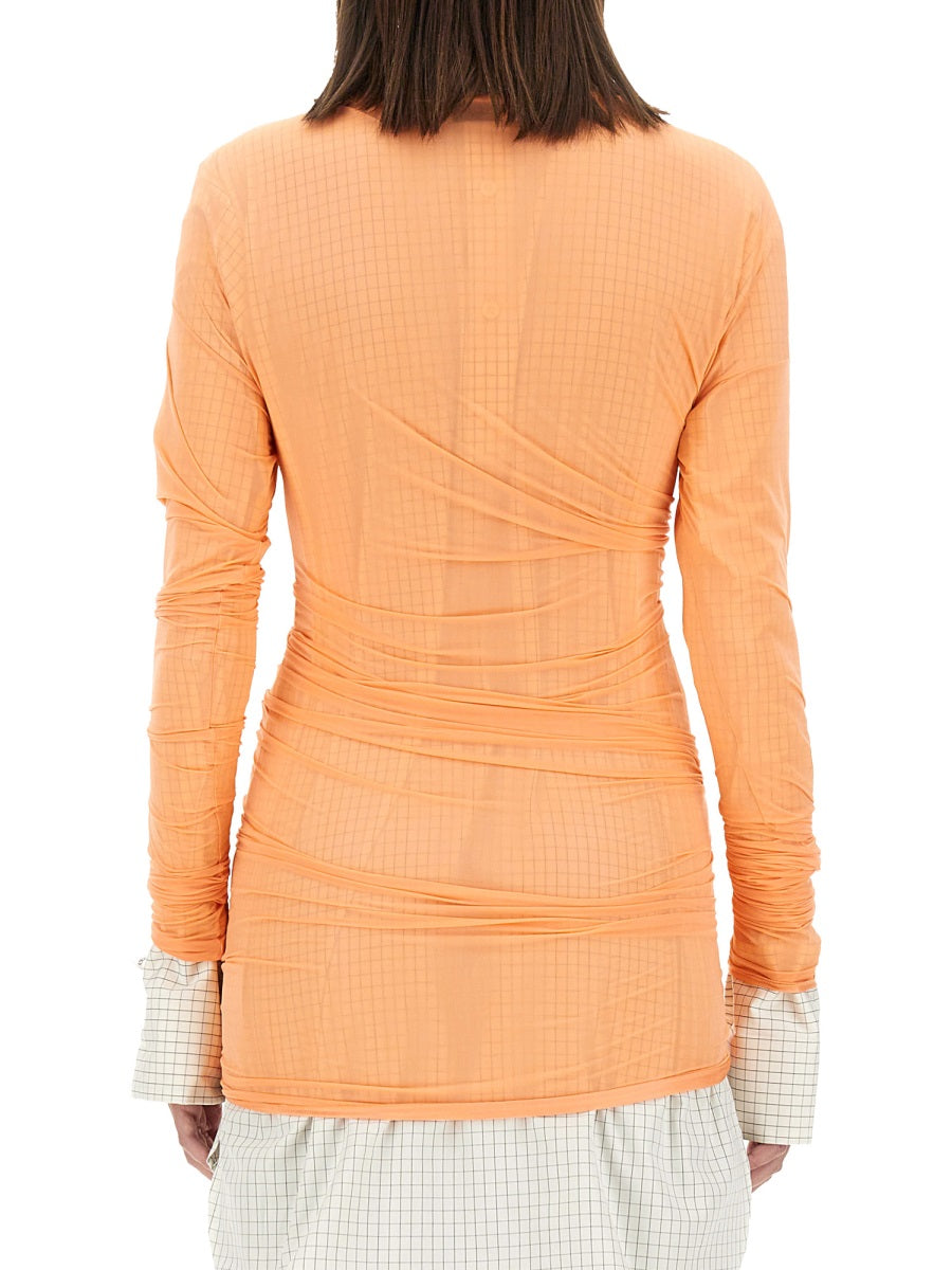 Dries Van Noten Top - Orange | 1308251d9bf2f0939194673c2340a5d306f8426f