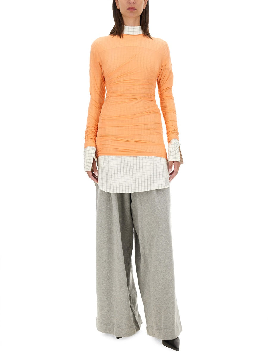 Dries Van Noten Top - Orange | 6207ceee084113388ec06a36242036361b81c7db