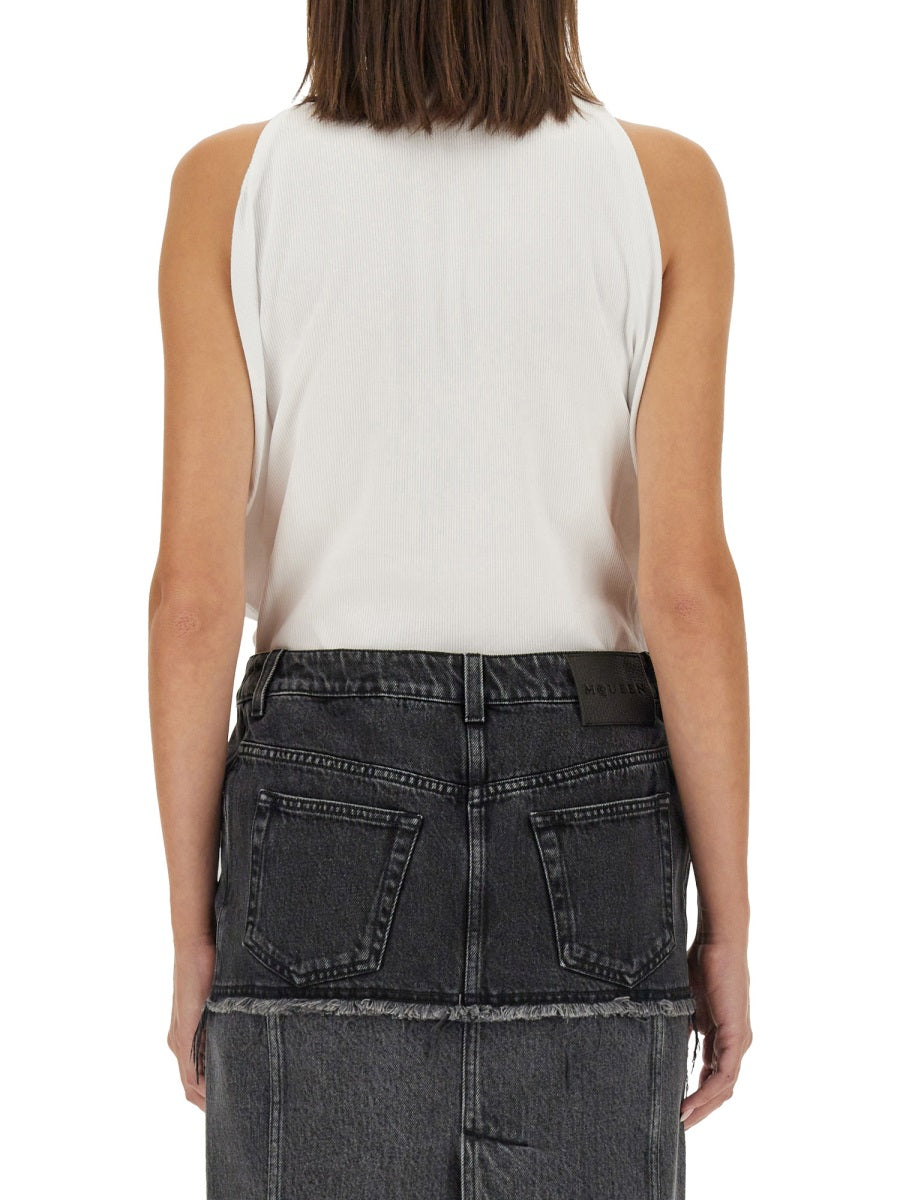 Alexander McQueen Top - Bianco | Wanan Luxury