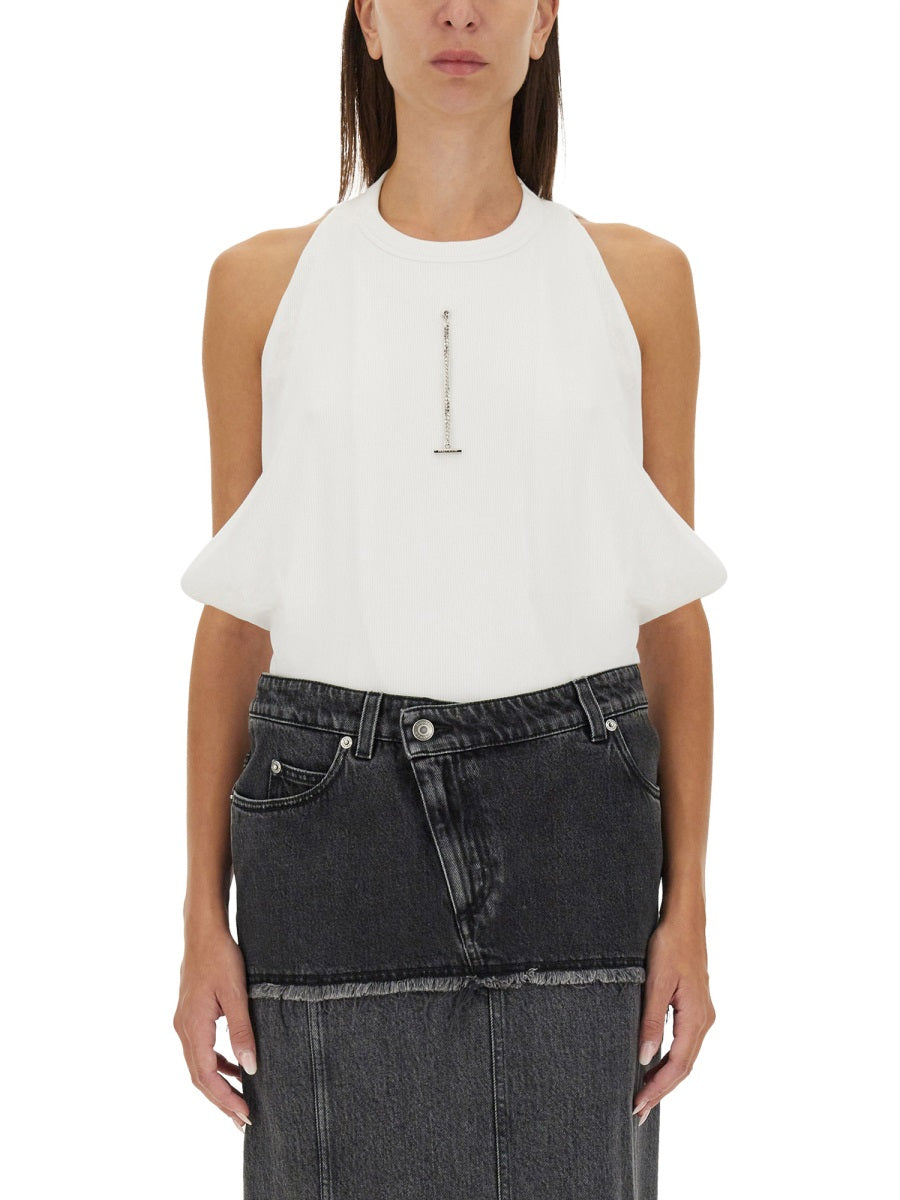 Alexander McQueen Top - Bianco | Wanan Luxury