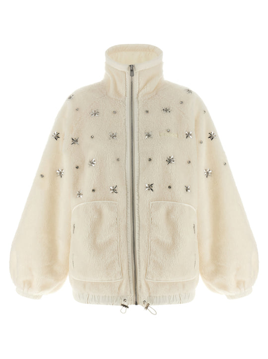 Graciana Puffer Jackets Bianco