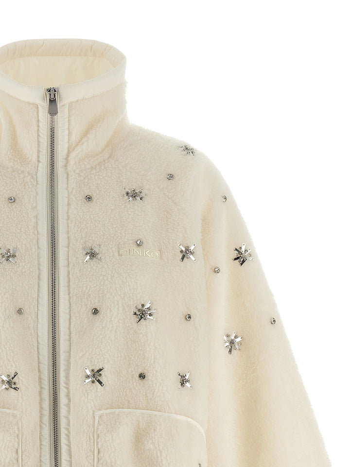 Pinko Graciana Puffer Jackets - Bianco | 5c55872fbc7e9d0a800e8d432a17997254a8372a