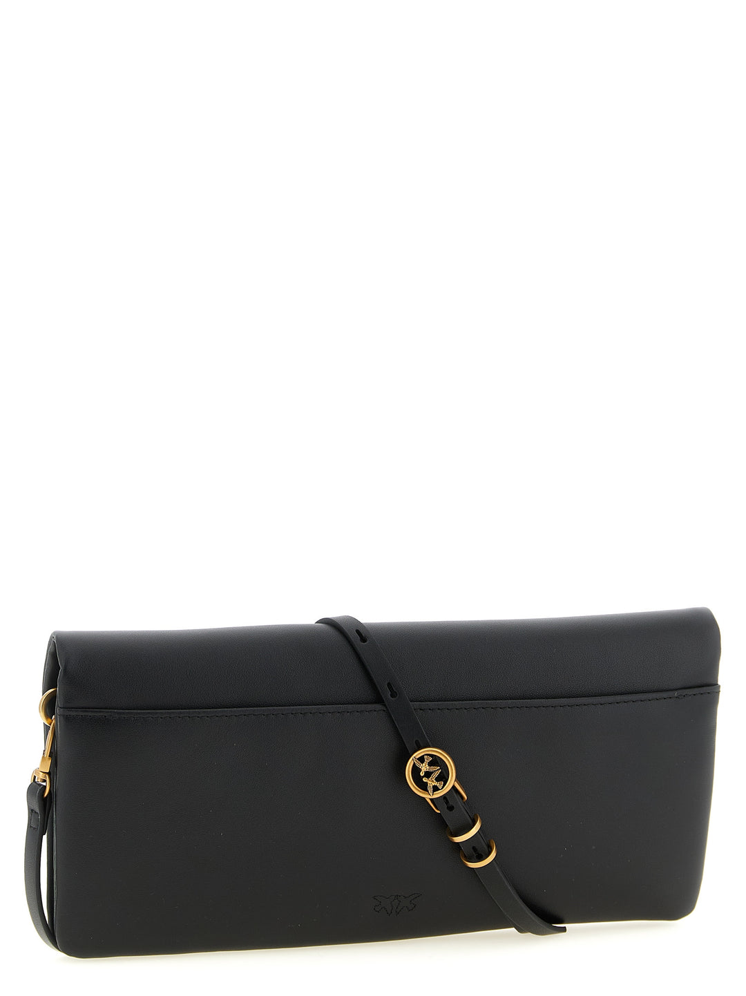 Pinko Love Click Soft Horizontal Clutch - Nero | 3de0b767115fdbe58af6a64ad295d791de9eb251