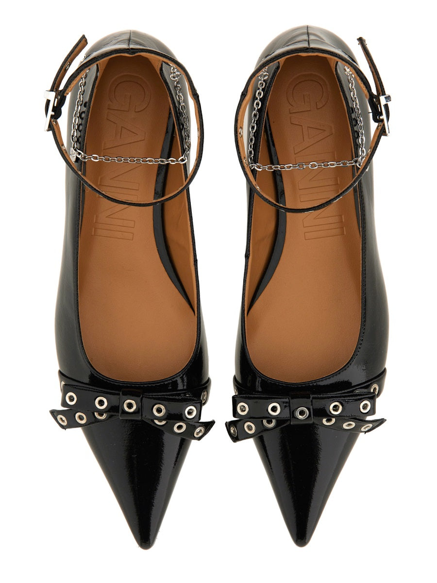 Ganni Scarpe Basse - Nero | Wanan Luxury