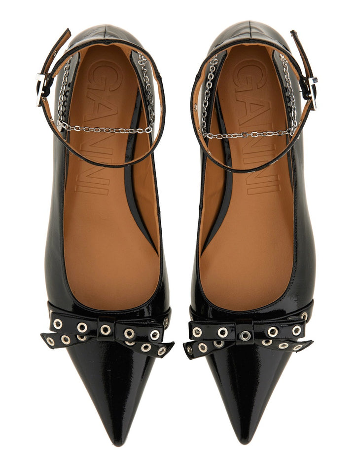 Ganni Scarpe Basse - Nero | Wanan Luxury